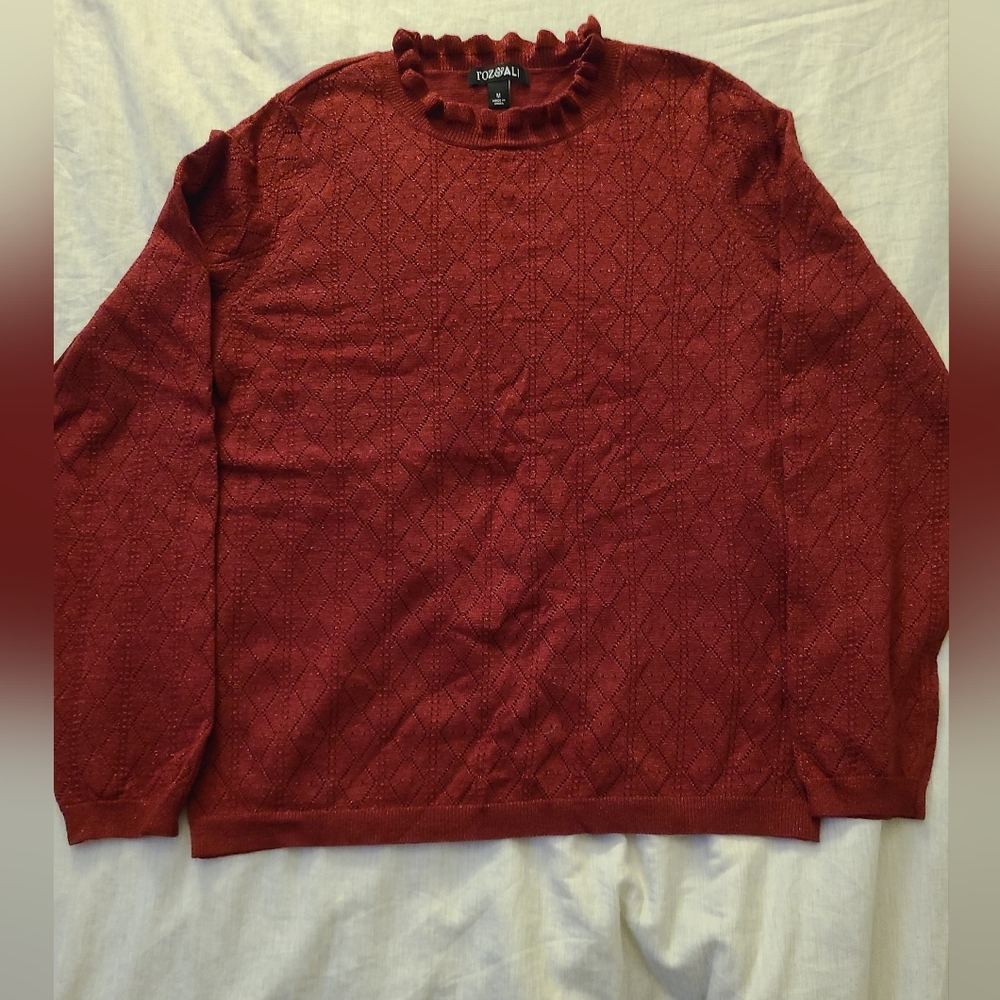 Burgundy Sweater